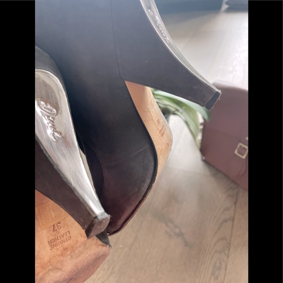 Diesel suede capped toe booties - Picture 6 of 7